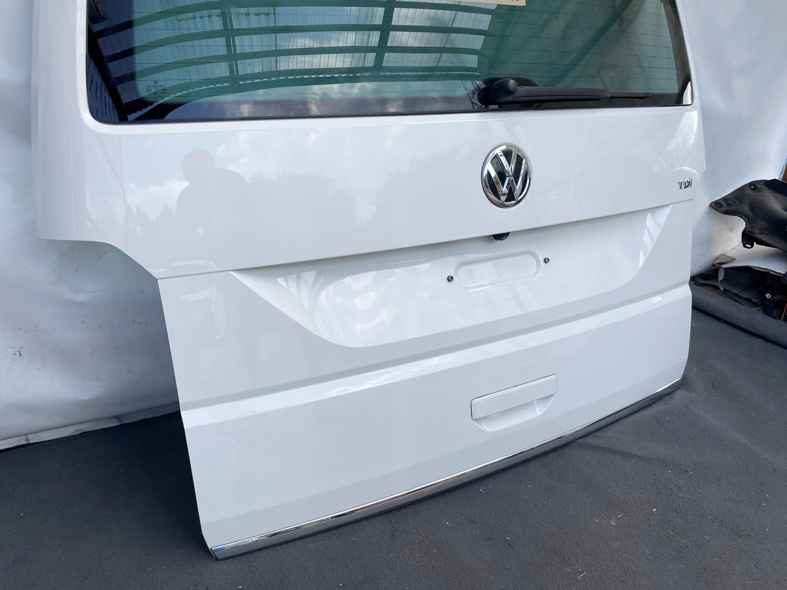 VW TRANSPORTER T6 MULTIVAN 15- boot doors BIALA ORYG LAKIER KAMERA reversing