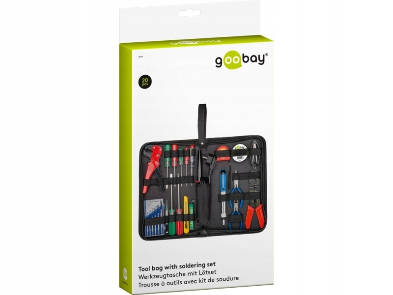 Torba z zestawem narzędzi do lutowania Fixpoint Model 67349