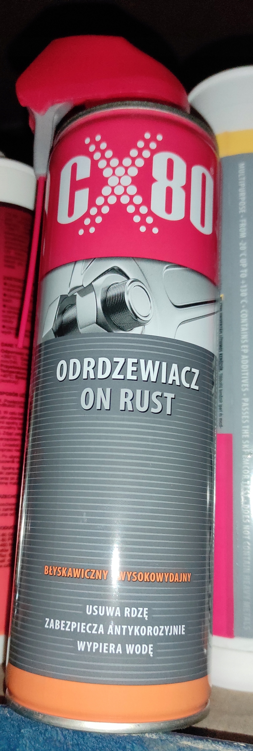 Odrdzewiacz antykorozja do rdzy CX80 500ml