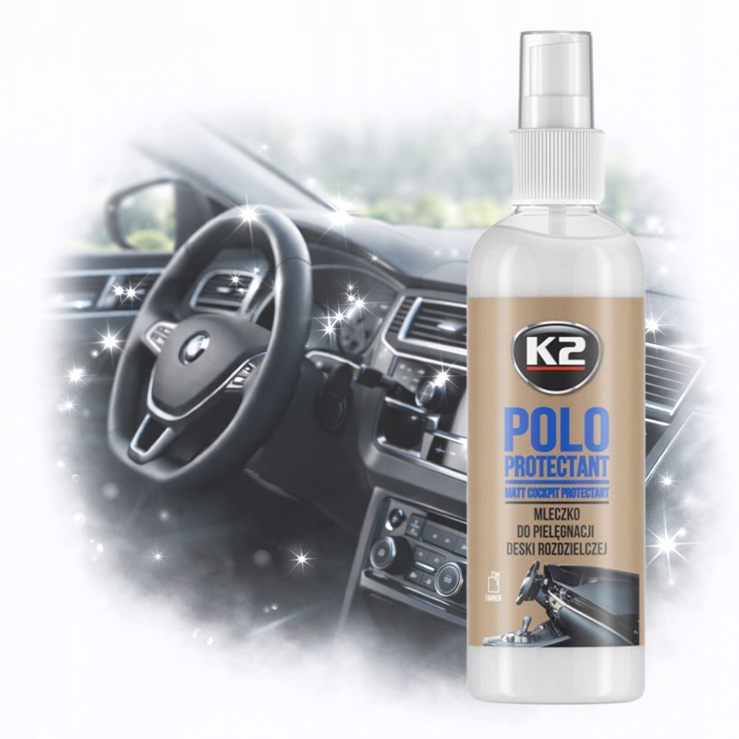 Preparat do pielęgnacji deski rozdzielczej K2 Polo Protectant 250ml