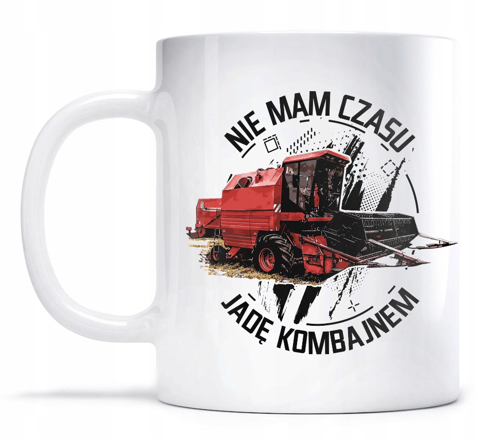 Kubek Śmieszny dla Kombajnisty
