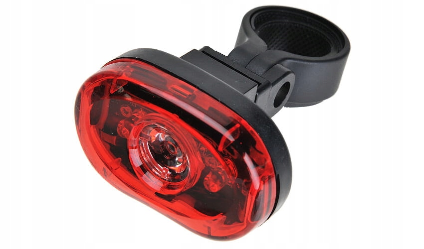 Lampka Rowerowa 2K Tył 160151 (XC-305L) 2 funkcyjna, z bateriami 2xAAA