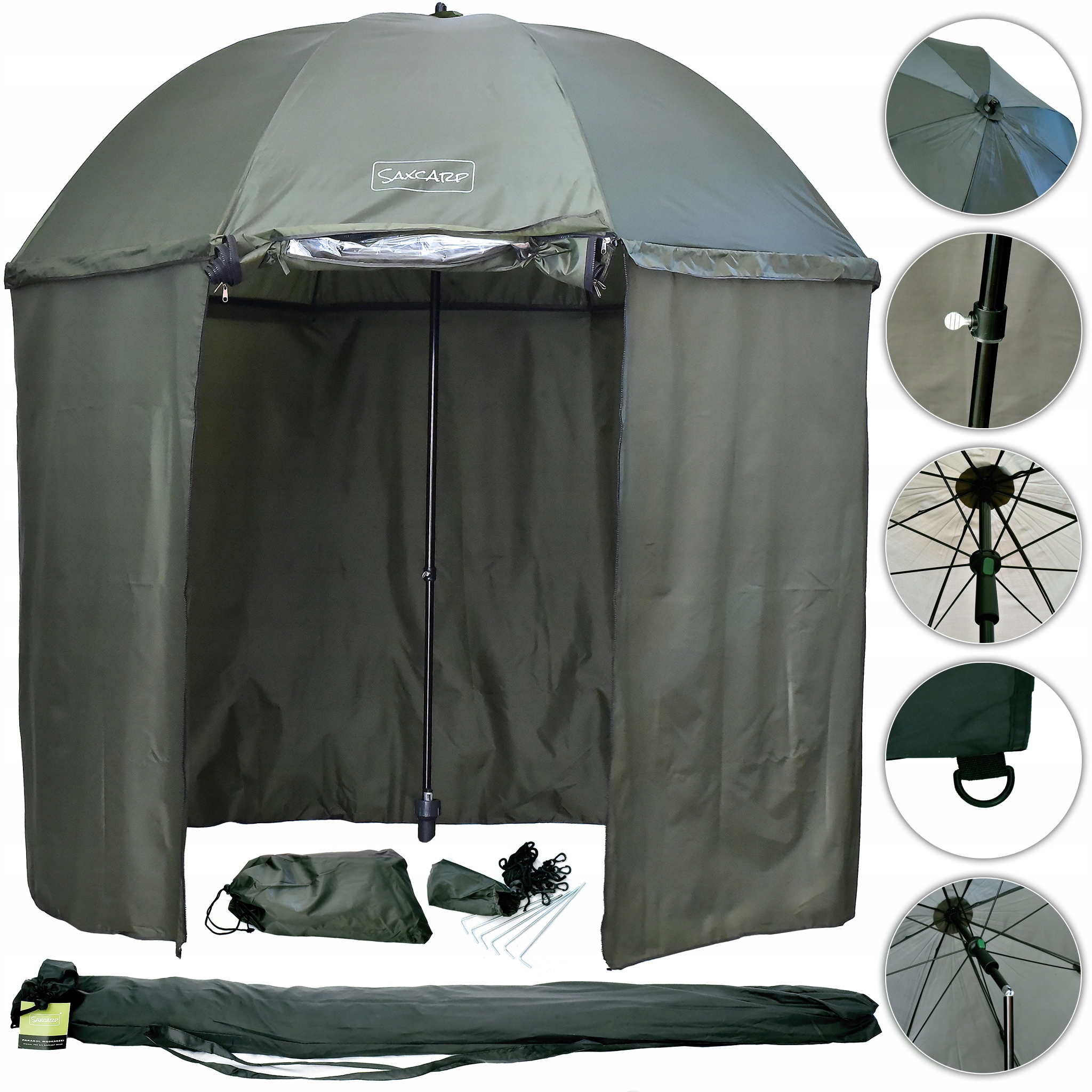 

Parasol Wędkarski Wodoszczelny Neco Saxcarp 250CM