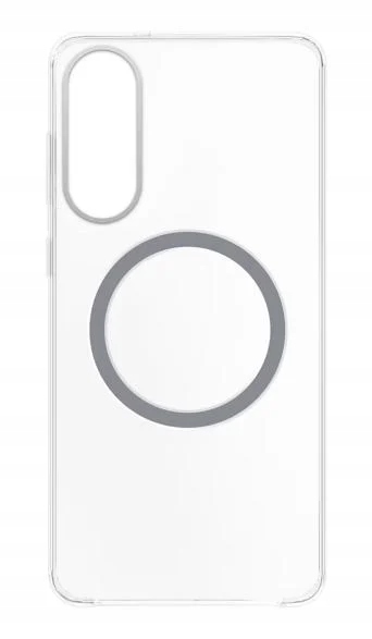 Etui Samsung Clear Magnet Case do Galaxy 25 Edge Przezroczysty