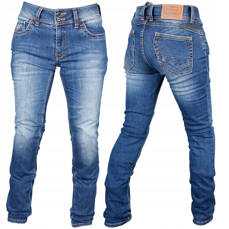 FREESTAR RAYA DAMSKIE JEANSY MOTOCYKLOWE - KEVLAR