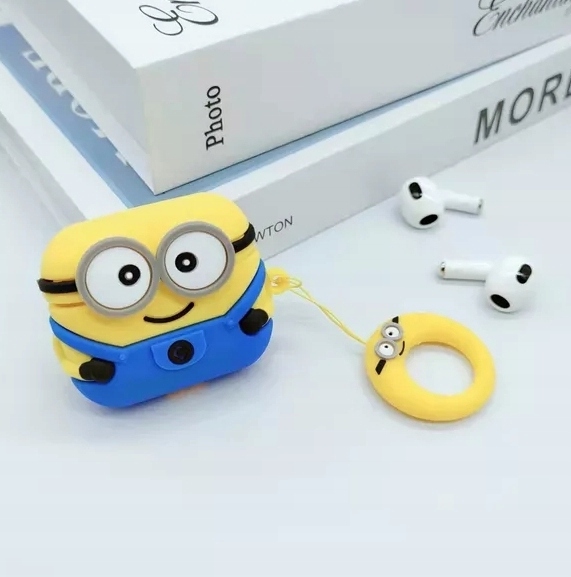 Etui case CARTOON na słuchawki AirPods 3 minionki