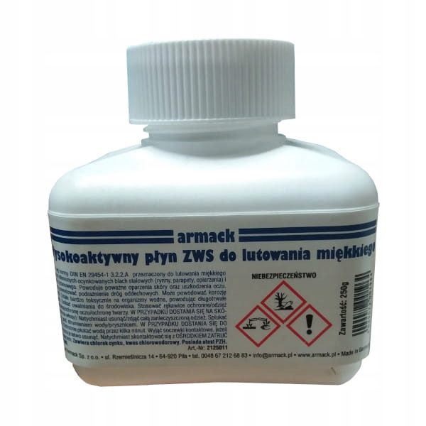 

Płyn Do Lutowania Miękkiego Amasan Zws 250g