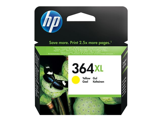 Inkoust Hp 364xl žlutý 3520, Deskjet D 5445, 5460, Officejet 4610, 4620