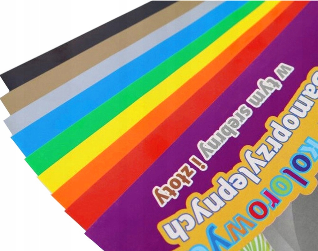 

Zeszyt Papierów Kolorowych Samoprzylepnych A5-5305