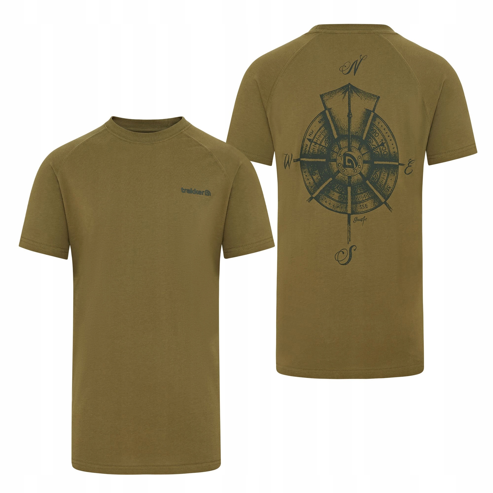 Koszulka Trakker Tempest T-Shirt M- t-shirt zielony wędkarski
