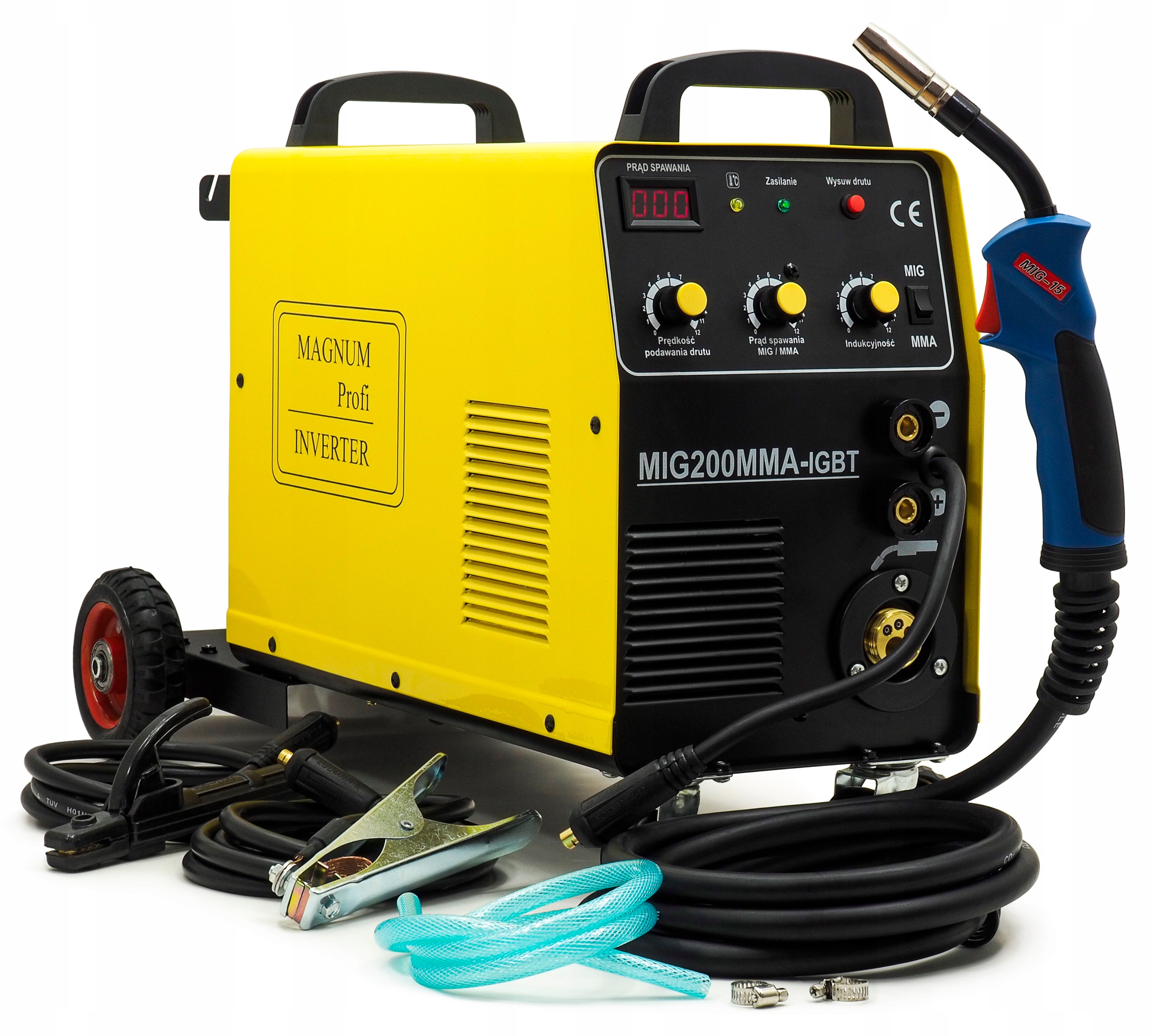 Spawarka migomat Magnum Mig 200 Kn Mma 230V 2w1