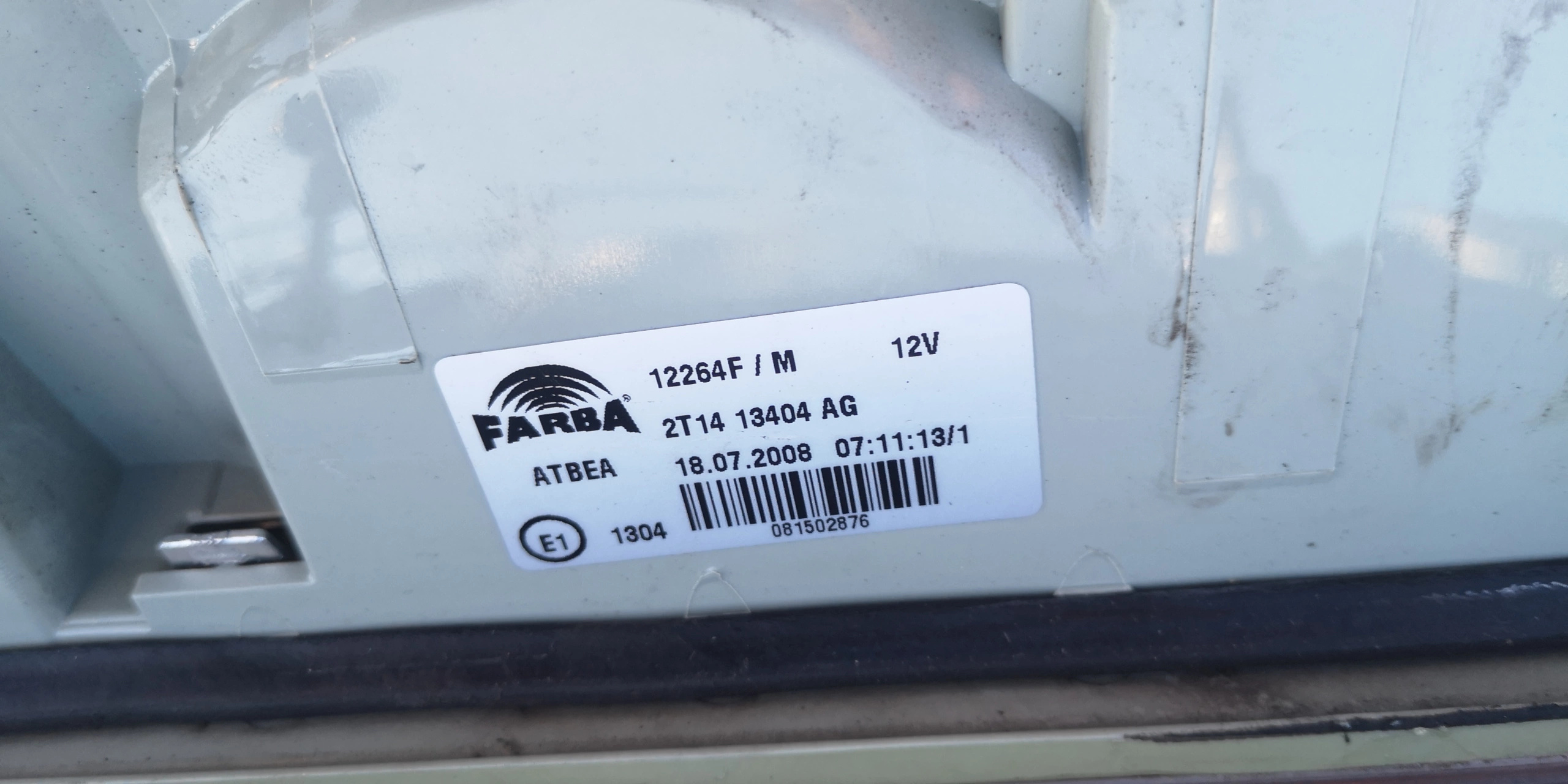 FORD TRANSIT CONNECT light rear right 2T1413404