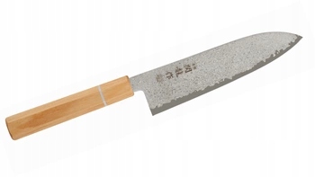 Nůž Sekiryu Mokuzai Santoku 180 mm [SR-VG100S]