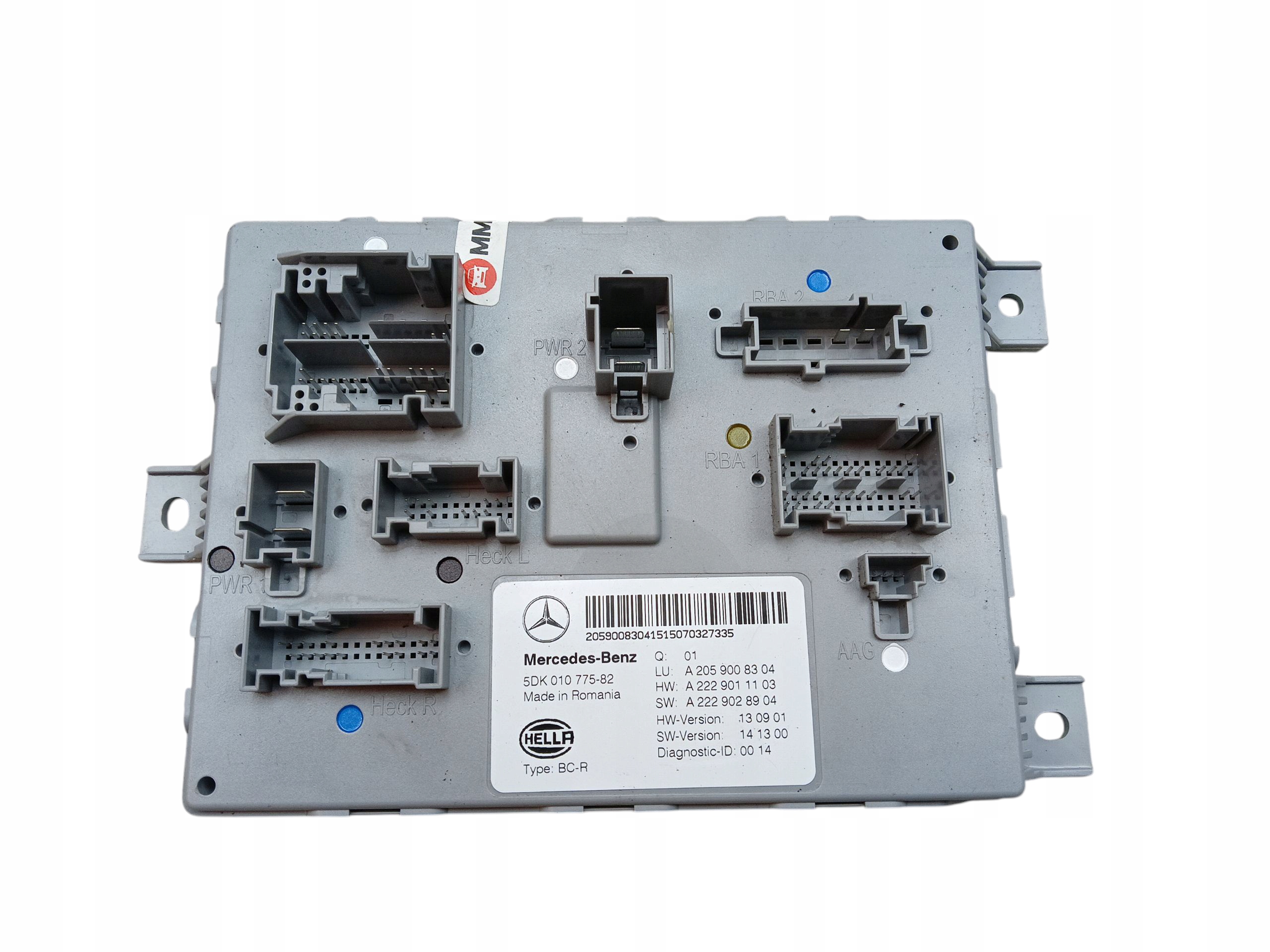 Module Unité de contrôle SAM MERCEDES C W205 (2014-2018) A2059008304
