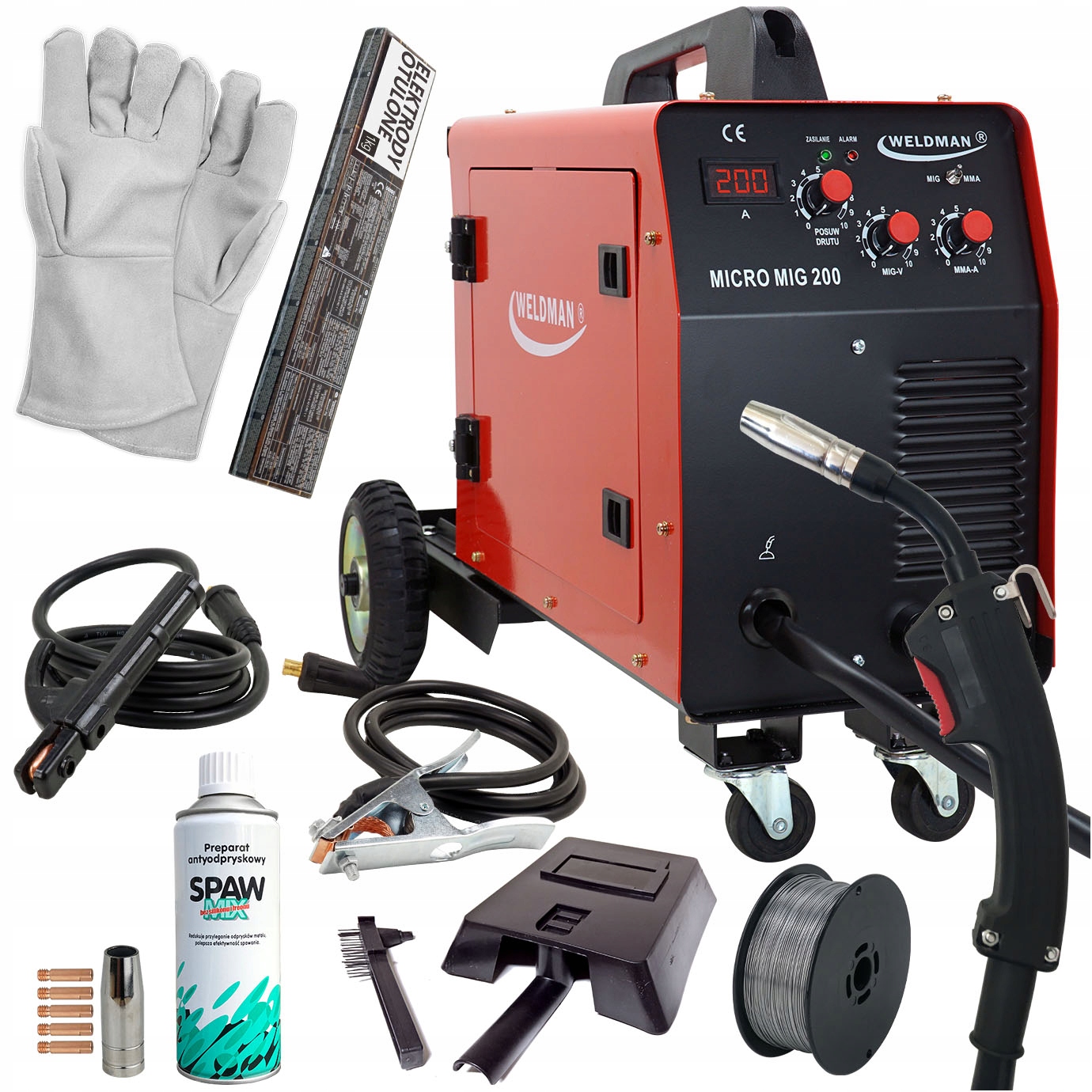 Зварювальний апарат MIGOMAT MIG MMA 200 IGBT 230V