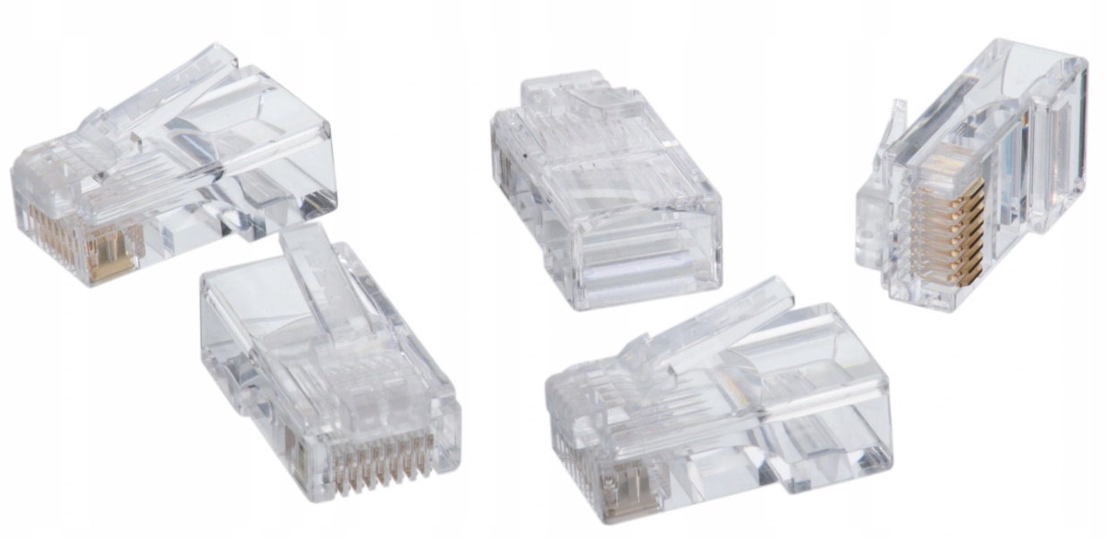 WTYK sieciowy RJ45 WTYKI RJ-45 wtyczki 8P8C 10szt. Producent Inna