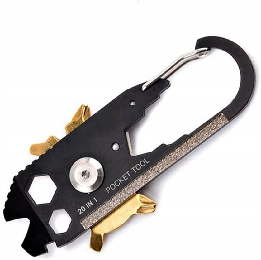 BRELOK DO KLUCZY MULTITOOL KARABIŃCZYK WIELOFUNKCYJNY 20W1 ZAWIESZKA EDC Kod producenta 20W1