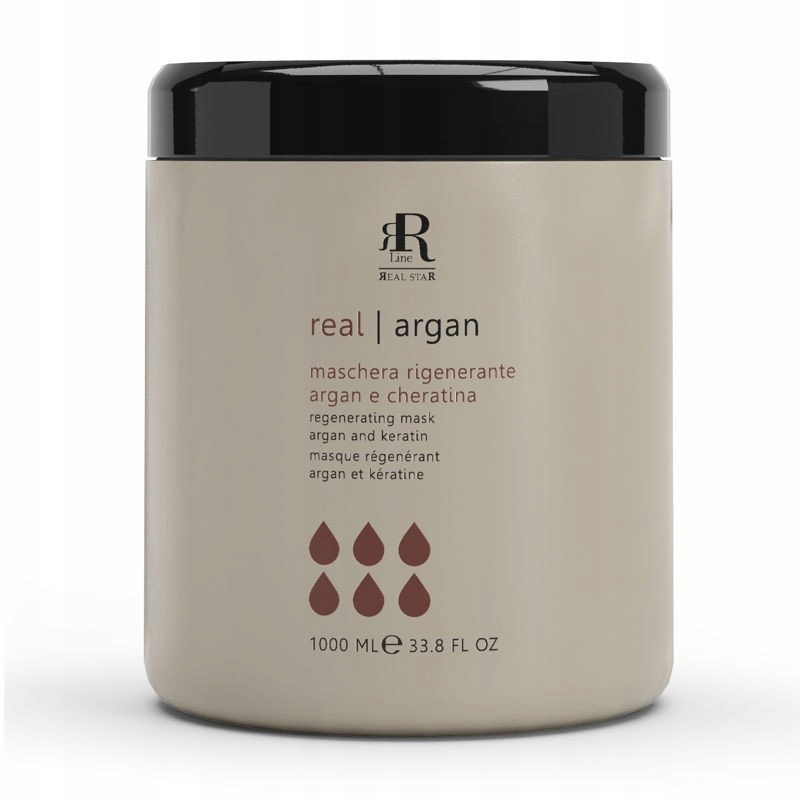 

Rr Argan Star maska z olejkiem arganowym keratyną