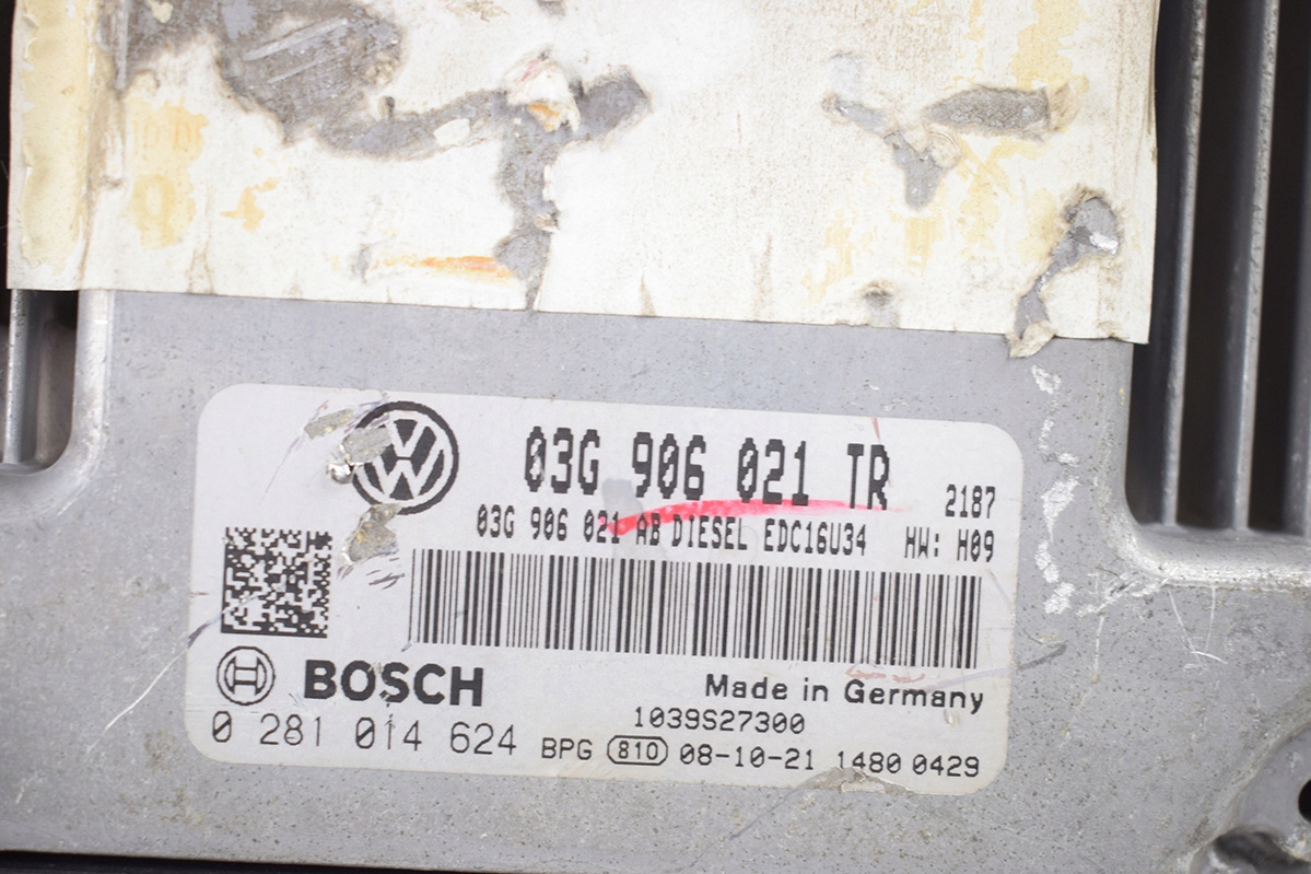 computer control unit AUDI VW 1.9TDI 03G906021TR