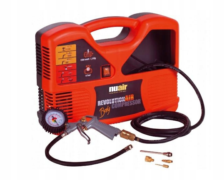 Nutool Bezolejový Kompresor Boxy 8Bar 1100W Nuair