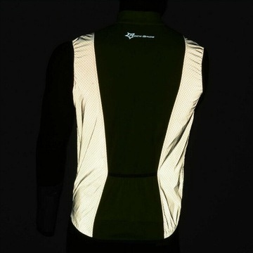 ROCKBROS Kamizelka Rowerowa Kamizelka Odblaskowa Oddychająca Kolarska XXL Płeć produkt uniseks