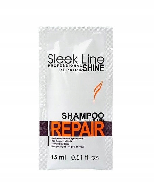 Stapiz Sleek Line Šampón s hodvábom Repair Vrecko 15ml