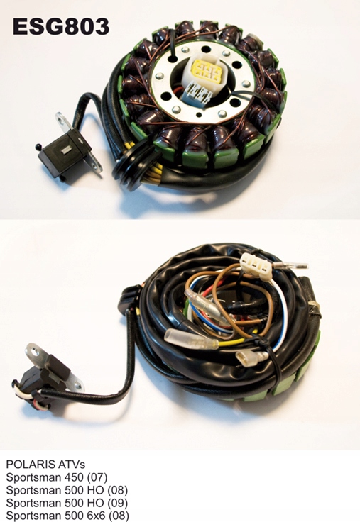 Electrosport Vinutie alternátora (Stator) Polaris Sportsman 450/500 (07-0)