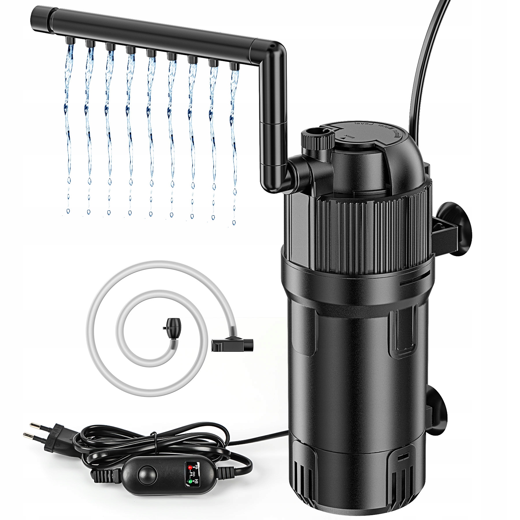 Levně 5V1 Vnitřní Filtr S vestavěnou Uv Lampou 500L/H 10-120L s Uvc