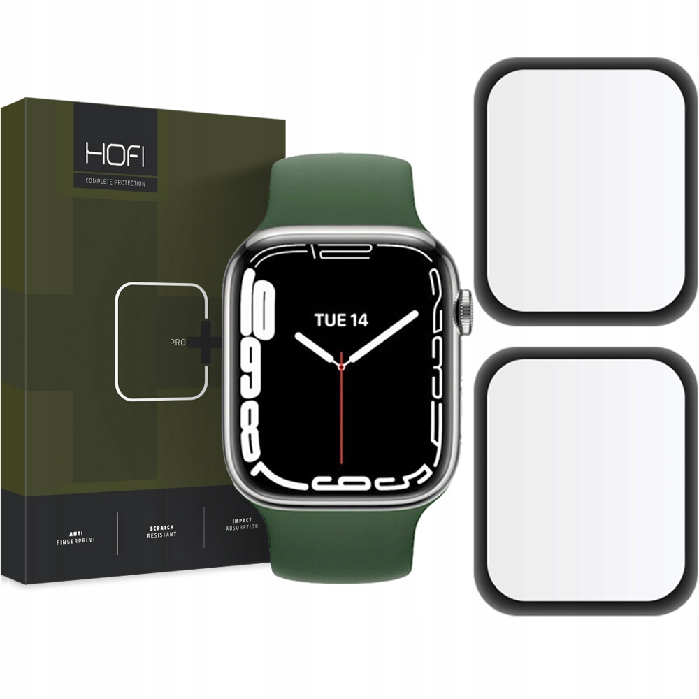 

2-PAK Hofi Szkło Do Apple Watch 8 7 45MM