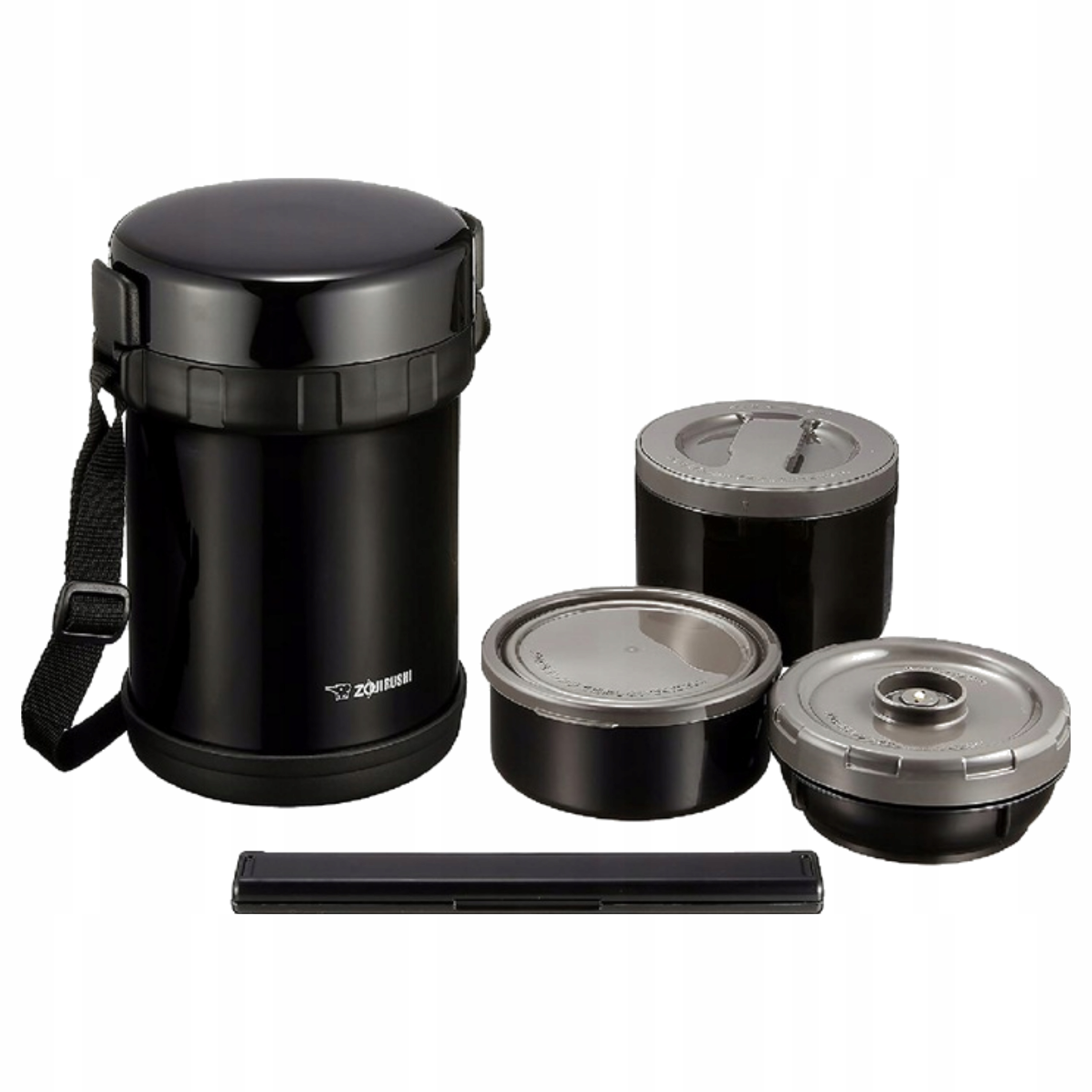 Termoska Na Oběd 3 Nádoby Zojirushi SL-GH18-BA ideální pro práci na cestách