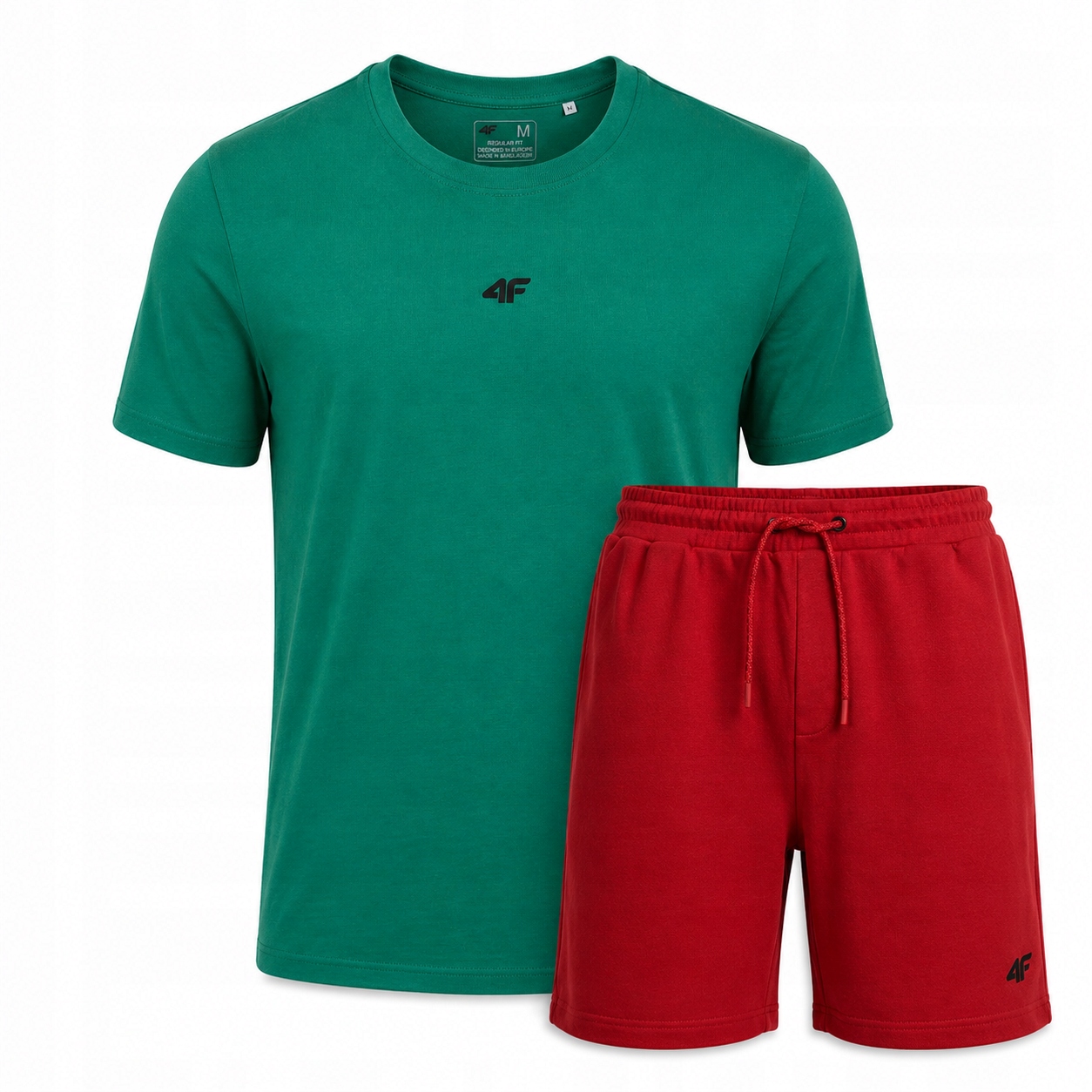 Komplet 4F Pánské Tričko Kraťasy Sportovní Set Pro Každodenní Nošení 5XL SS26