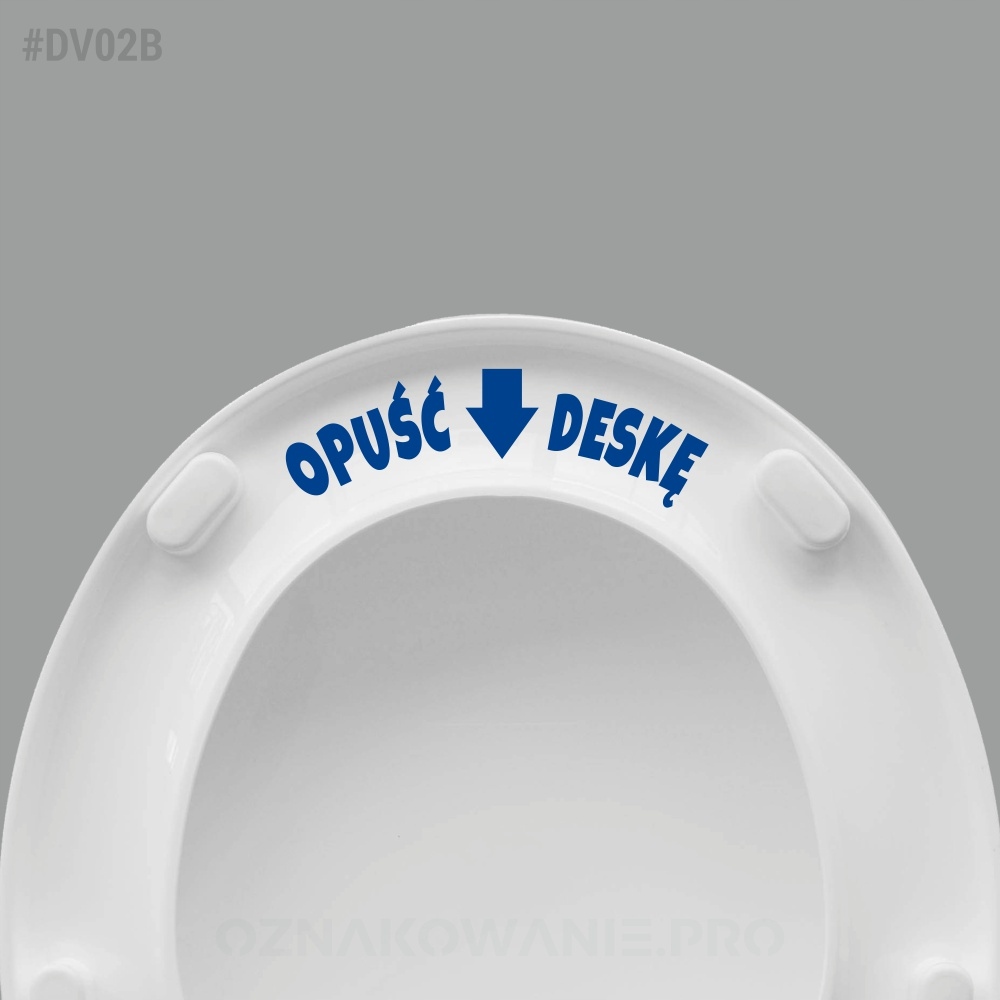 Opuść Deskę - naklejka 5x15 Kod producenta DV02B