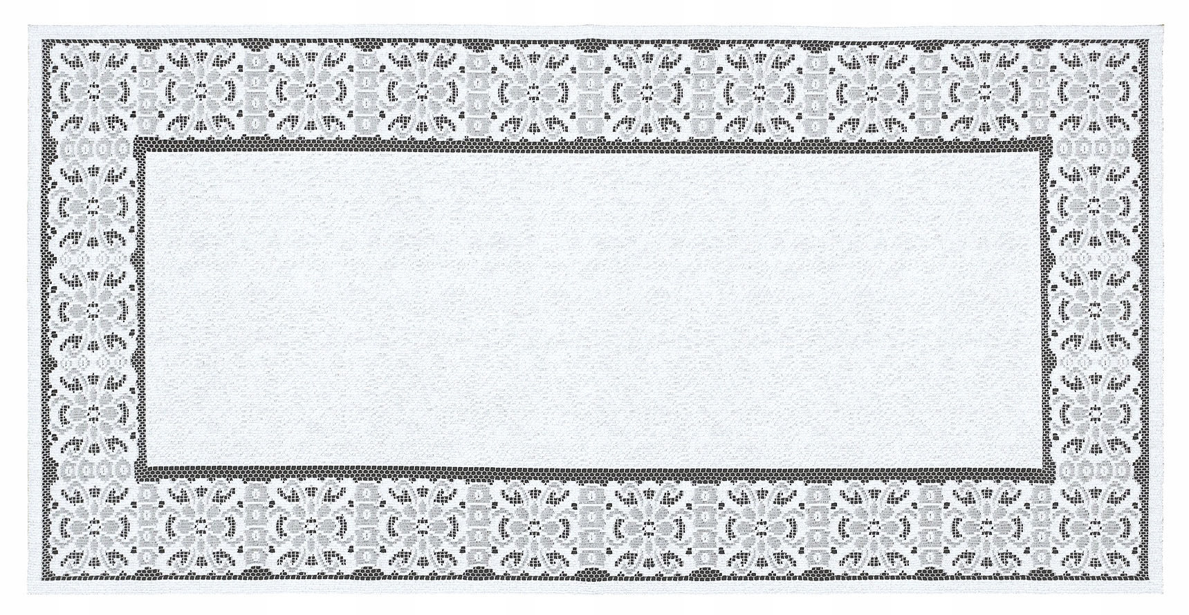 

Bieżnik Żakardowy Prostokąt 60x120cm Biały 250200