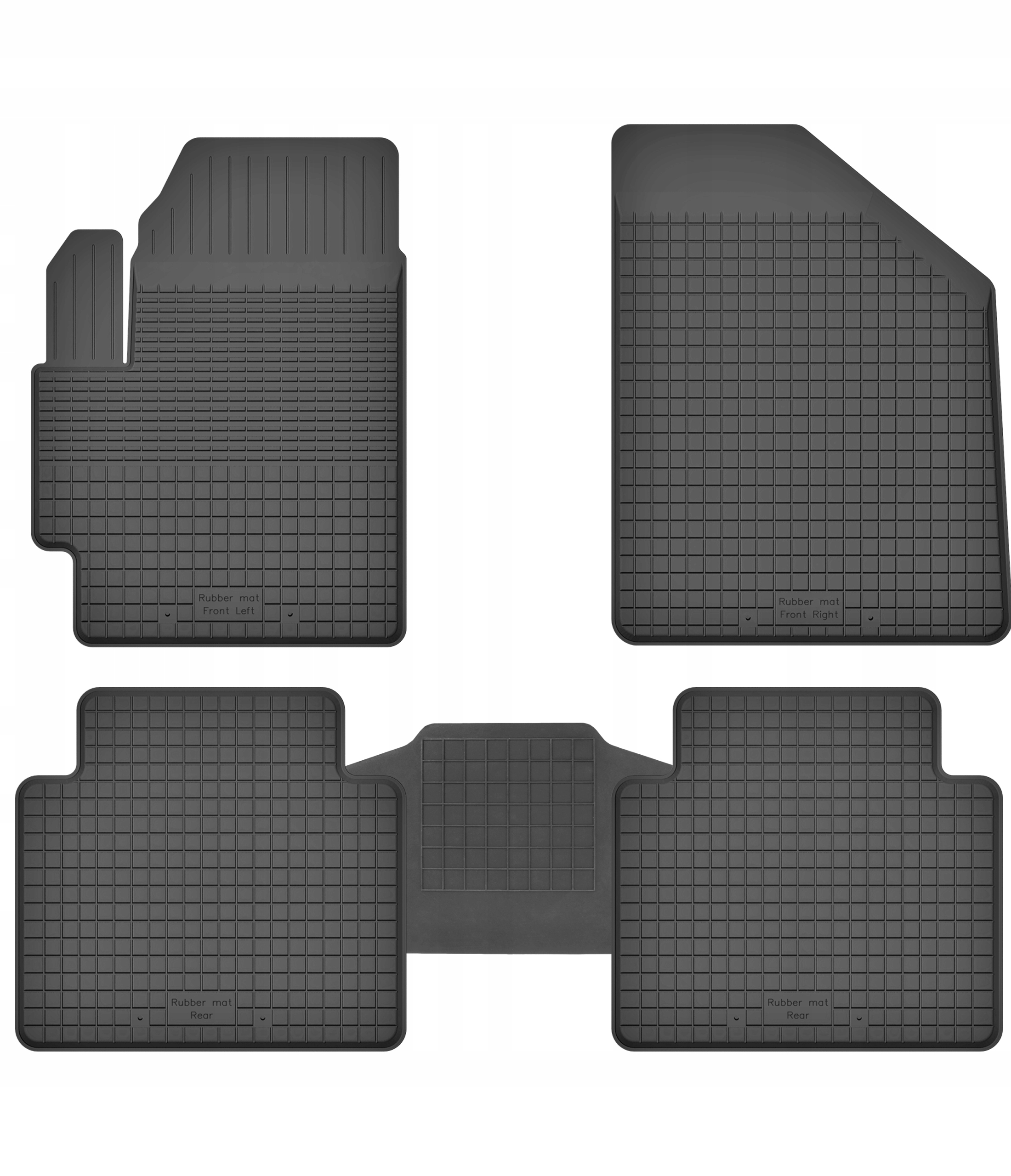 

Dywaniki gumowe do Citroen C3 Picasso Tunel