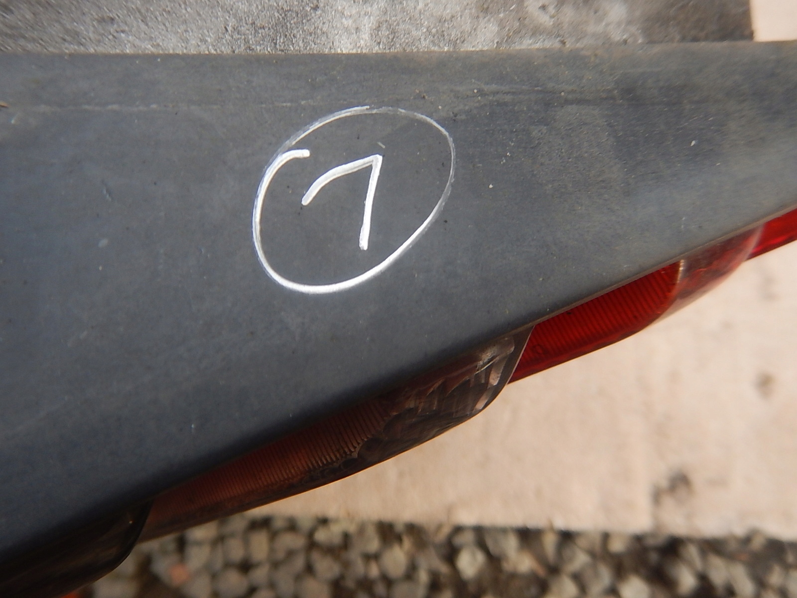 mercedes w124 light rear part gecar rear left e klasa