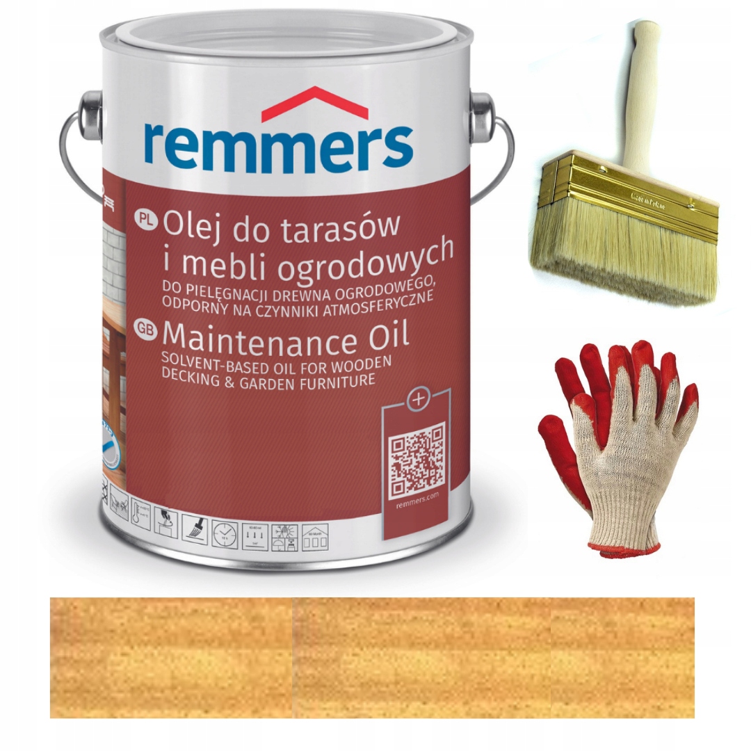 Remmers olej do tarasów, drewna 5L Modrzew