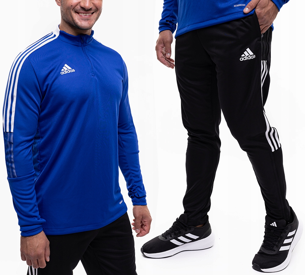 Teplákovka Pánský komplet adidas Tiro 21 Sportovní tréninková Mikina Kalhoty vel. S