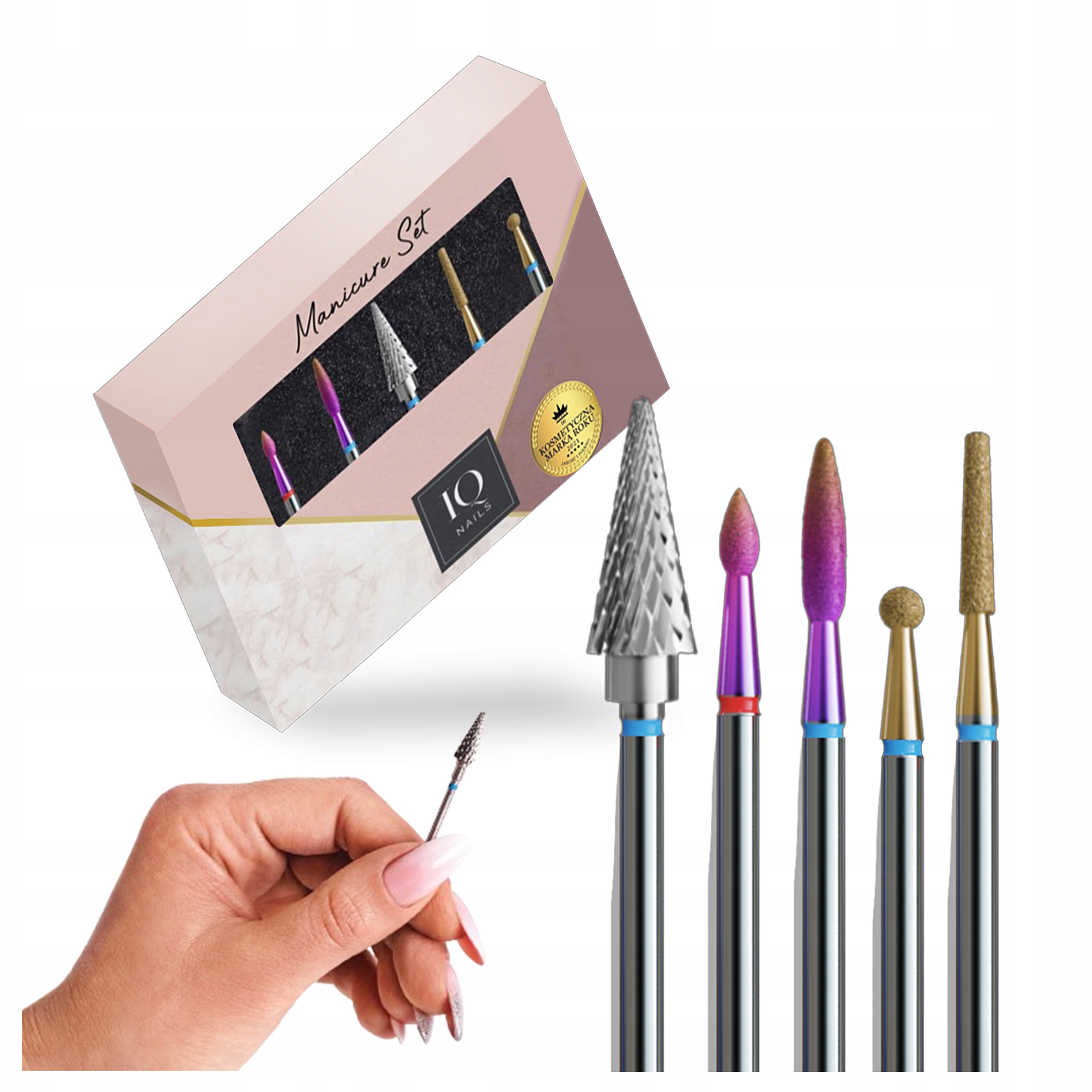 Iq Zestaw Manicure Set Mani Expert 11 5 szt.