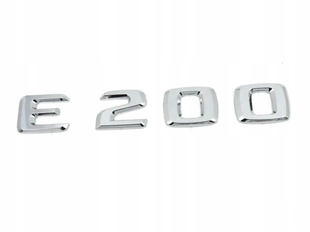 Emblém označenie E 200 Mercedes W124 W207 W210 W211 W212 A1248175415