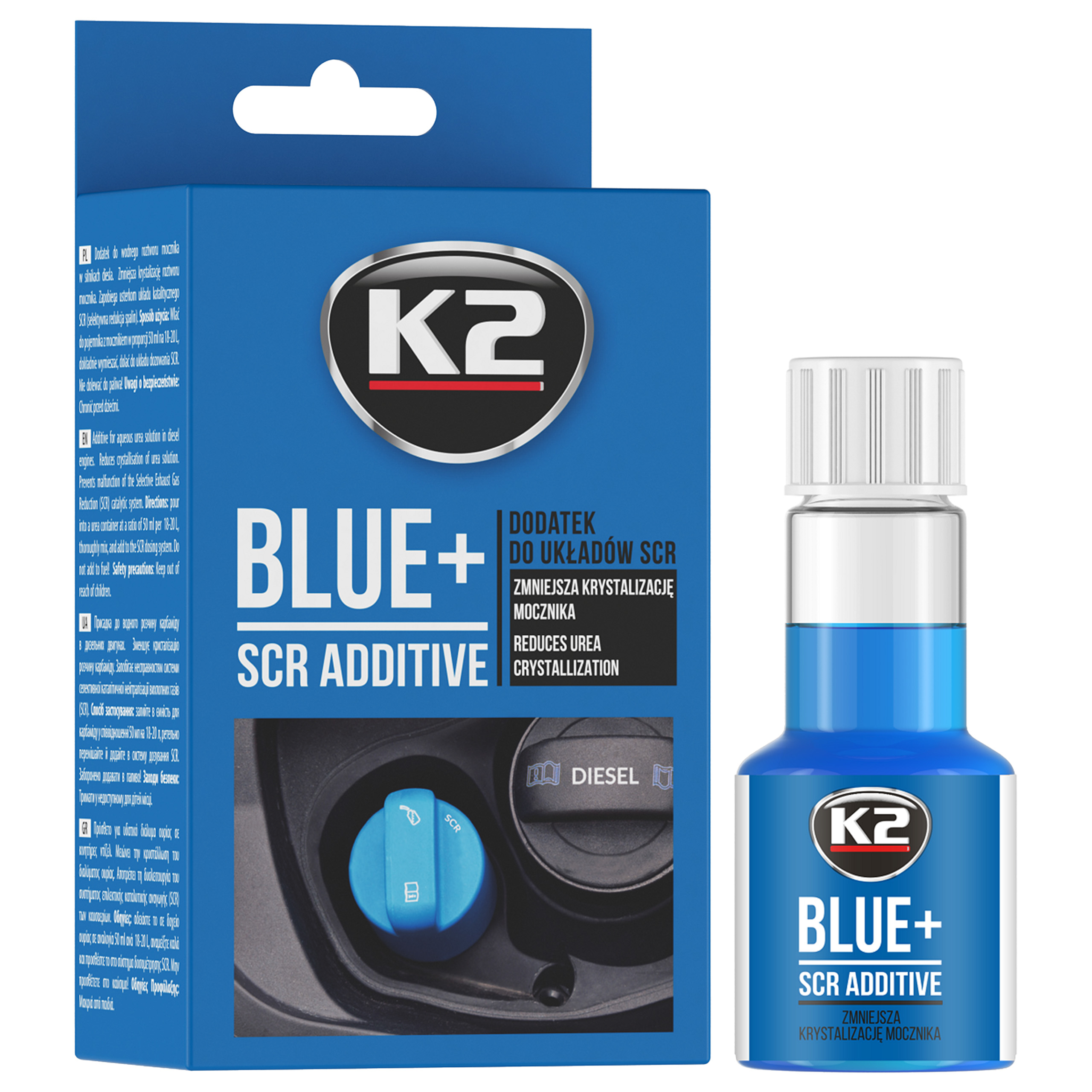K2 Blue+ Scr Additive Dodatek Do Mocznika Przeciw Krystalizacji 50ml