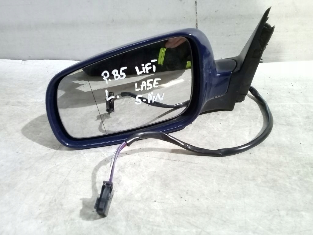 VW Passat B5 lift FL mirror left electrics LA5E 5 PIN