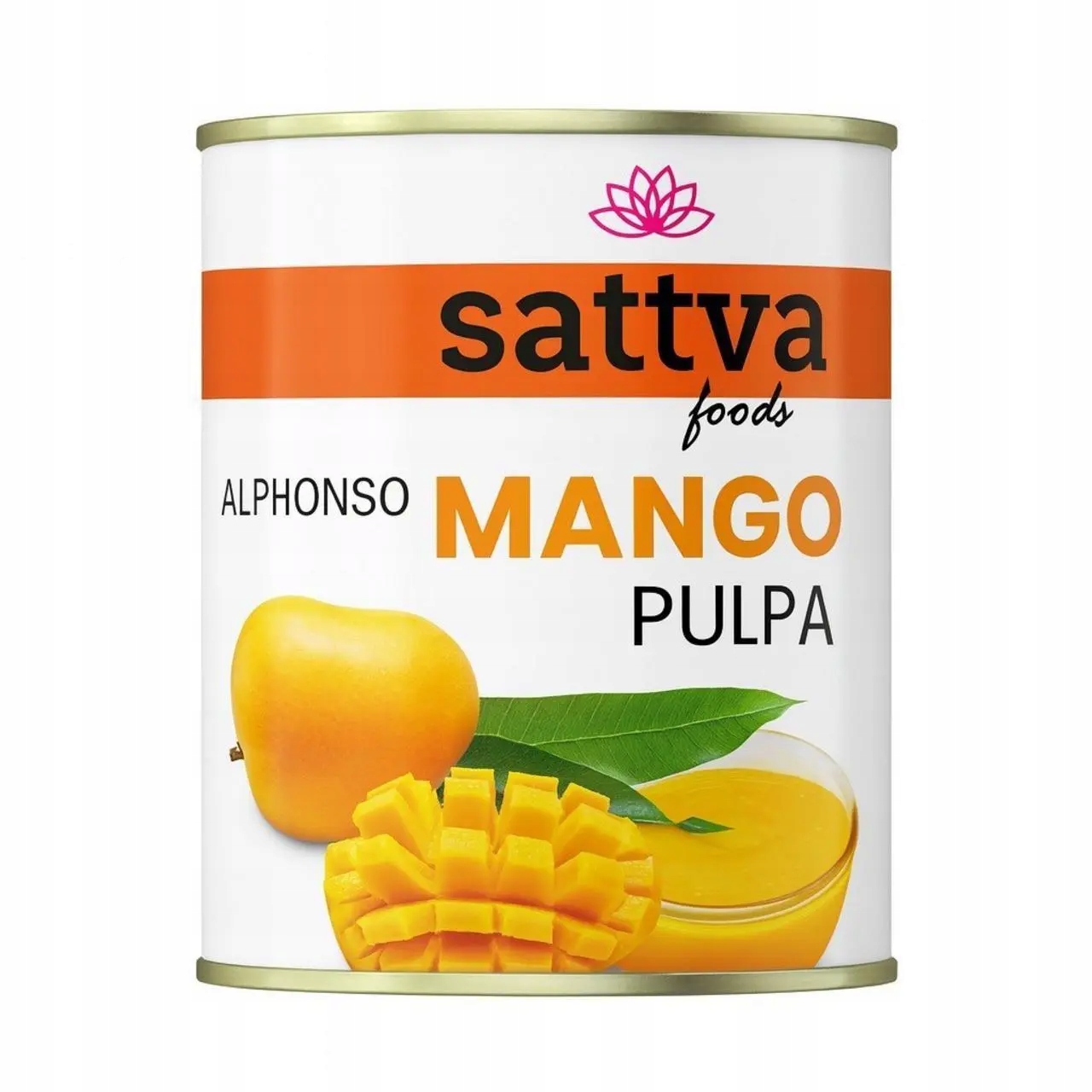 Mango Alphonso Pyré 850 g Sattva (foods)