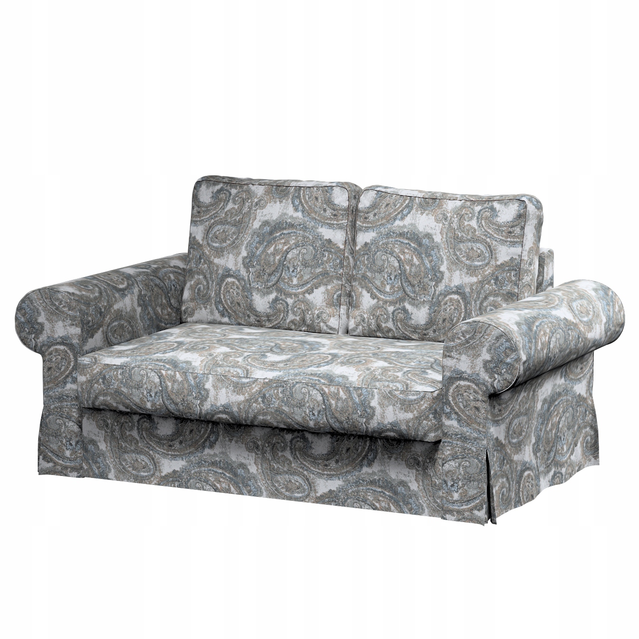 Poťah na 2-miestnu rozkladaciu pohovku Backabro Ikea, zelený