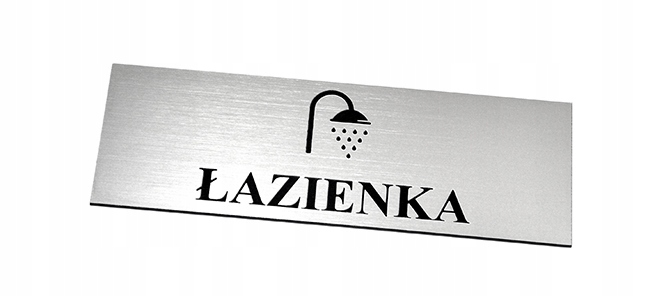 WC, TABLICZKA, PIKTOGRAM, PRYSZNIC