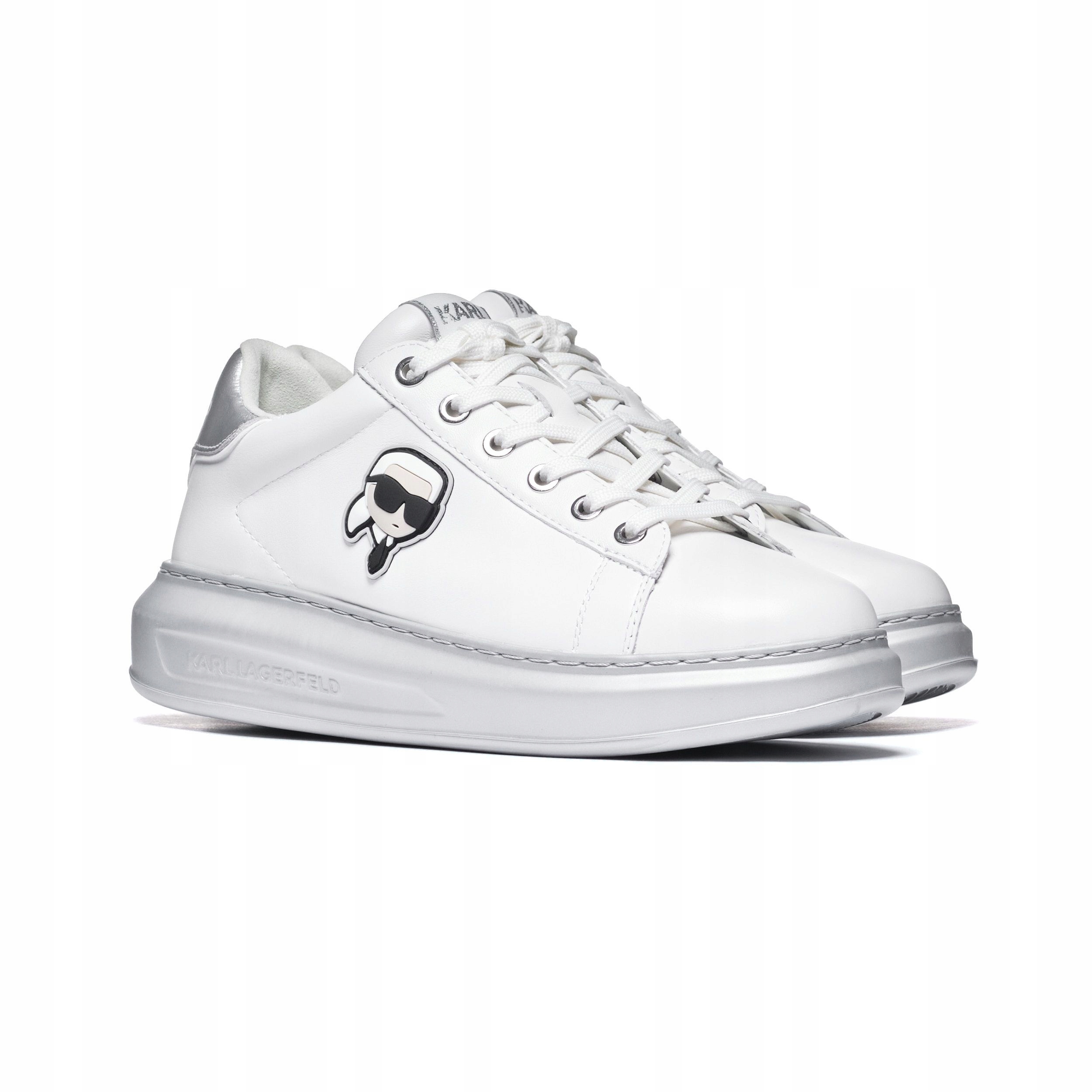 Dámské tenisky Karl Lagerfeld Kapri Nft Metalik Lo Lace KL62530P velikost 37