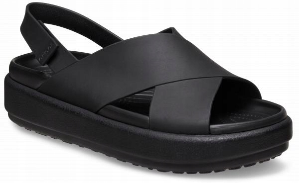 Dámské sandály Platforma Crocs Brooklyn Luxe Cross 209407 Strap 37-38