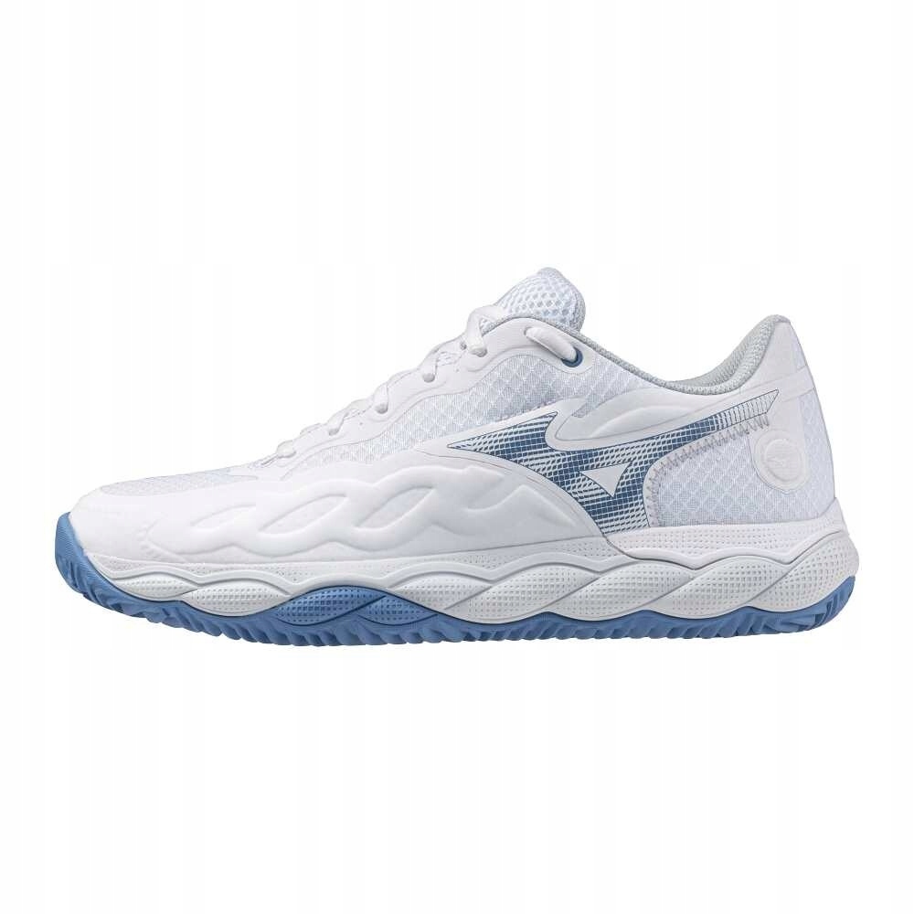 Mizuno Wave Enforce Court CC White/Parisian Blue/Plein Air 36.5/4.0