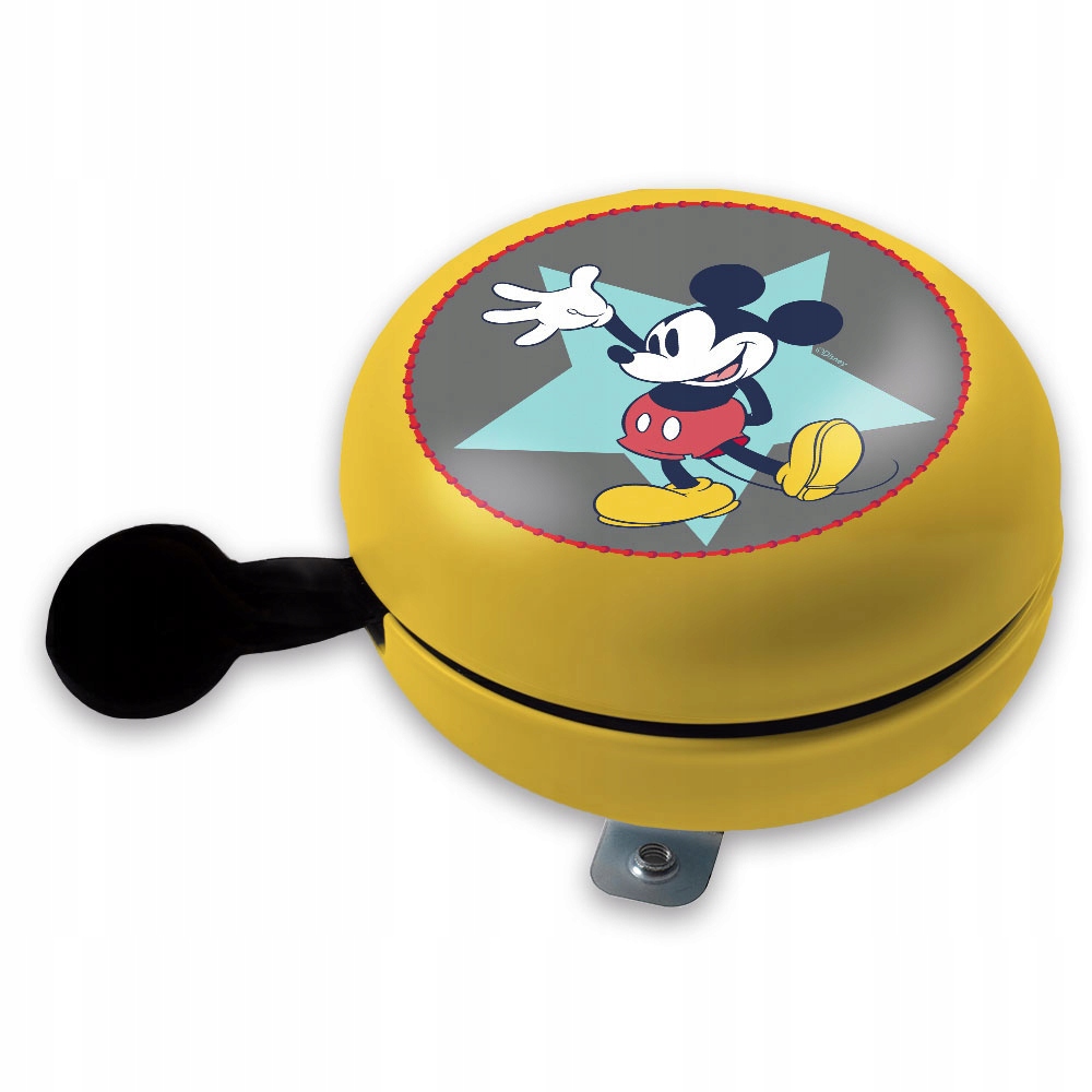 DZWONEK DO ROWERU RETRO MICKEY ŻÓŁTY Kod producenta 9147