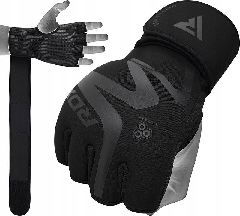 

Bandaże Bokserskie Owijki Żelowe Rdx T15 Noir M