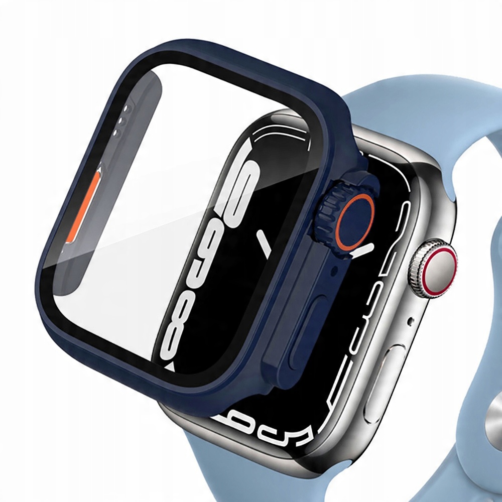 

Etui Case Z Szybką 360 Na Apple Watch 7 8 45MM
